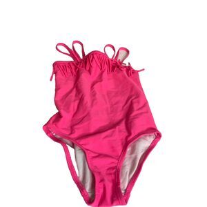 Joe Boxer Girls Pink One Piece Swimsuit Size 6/6X